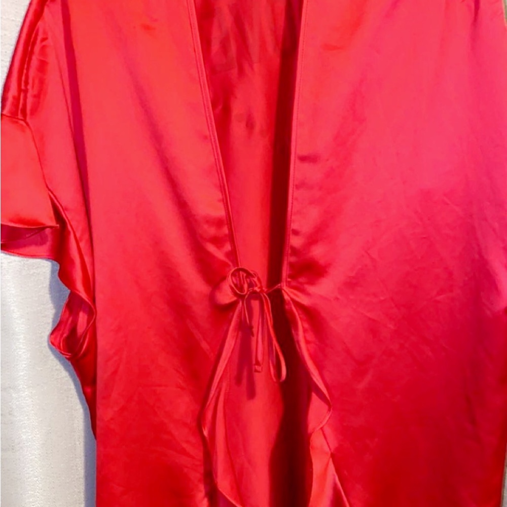 Victoria’s Secret silk over throw.